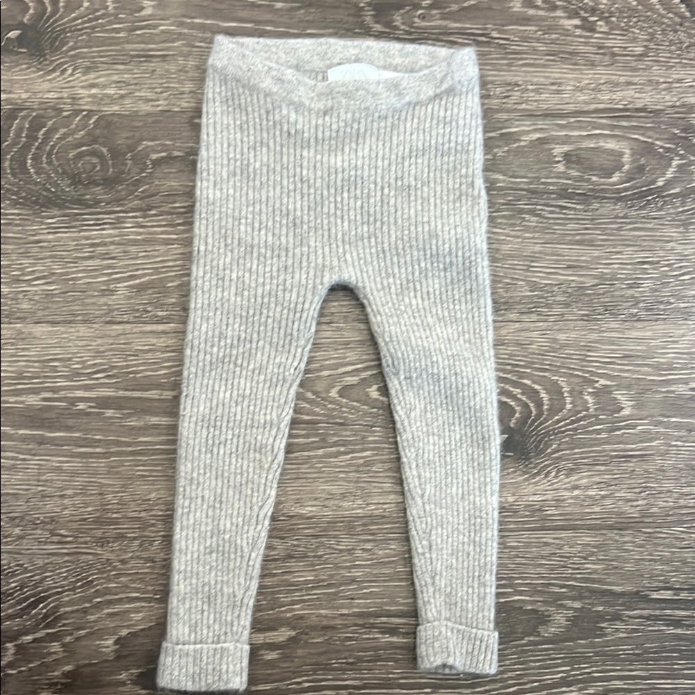 Zara 100% Cashmere Leggings 2-3T
